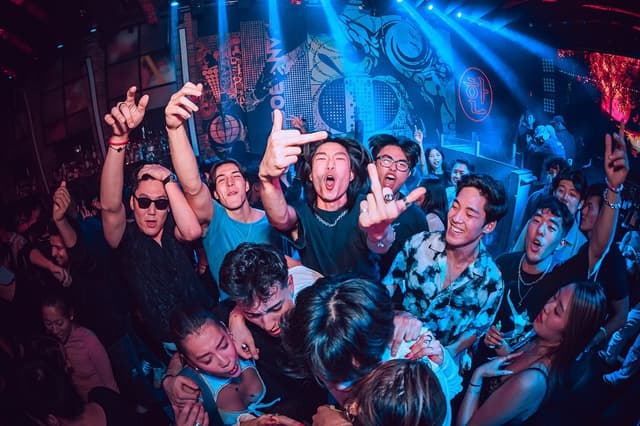 Han nightclub interior highlighting premium venue ambiance and decor